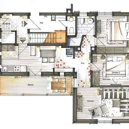 Kapitaenshaus Appartement